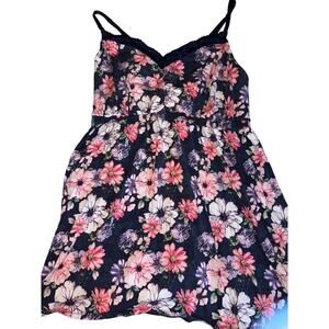 CACIQUE CHEMISE floral nightgown size 30/32